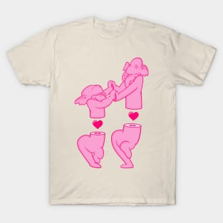 Pink Elephants Dancing T-Shirt